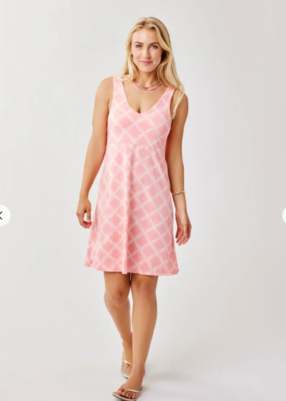 Carve Designs Lyla Active Casual Dress Pink Rose Eco Friendly NWOT Small